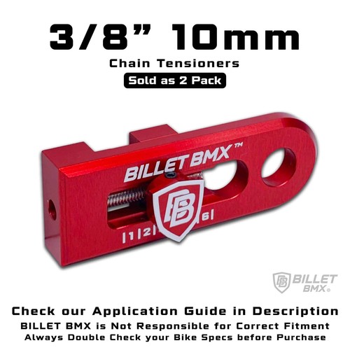 Billet bmx chain tensioners - bmx,